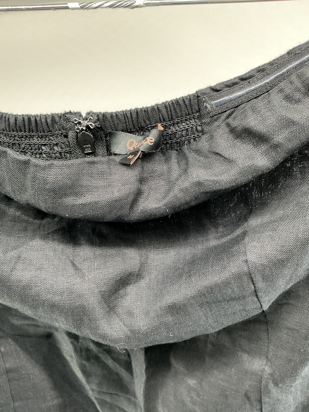 100% European Linen Strapless Maxi Dress - Picture 4 of 4